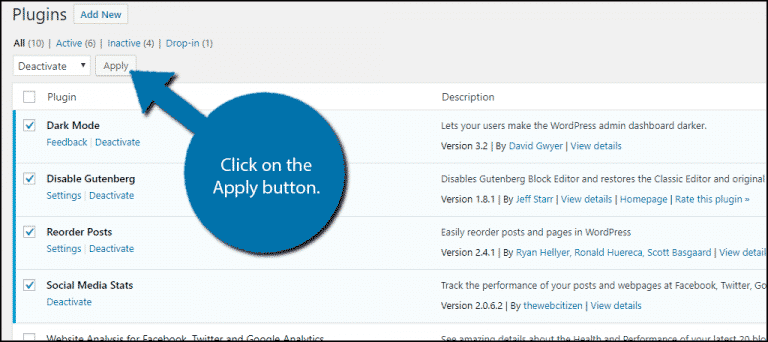How To Properly Deactivate Plugins In Wordpress Greengeeks How To Properly Deactivate Plugins In Wordpress Greengeeks