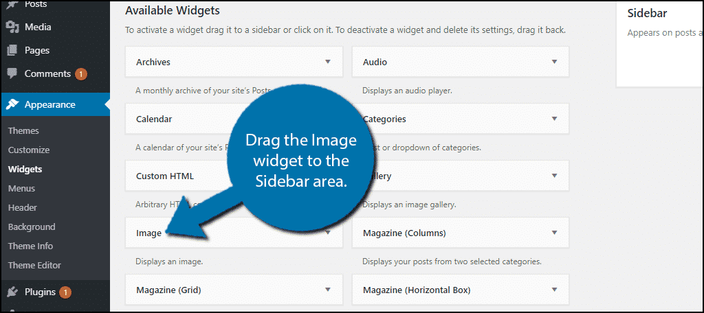 Locate Image Widget