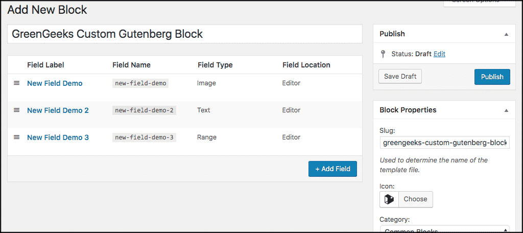 Publish your custom gutenberg block