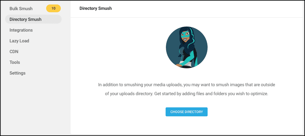 Smush directory
