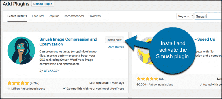 How to Use WordPress Image Compression with Smush - GreenGeeks