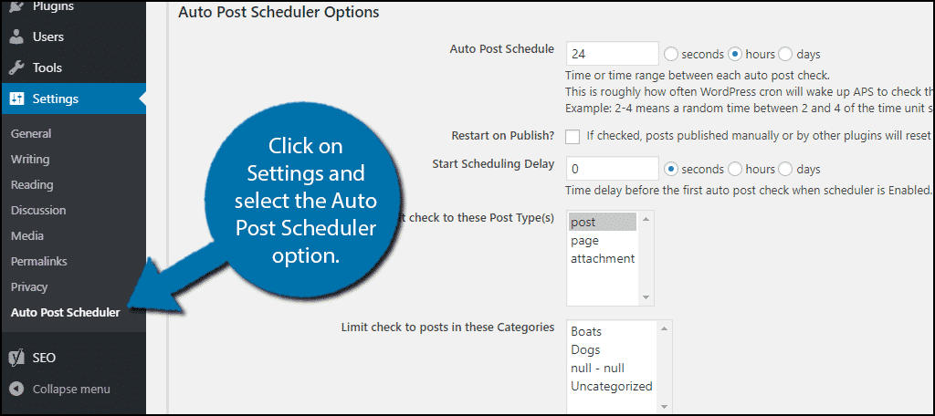 Auto Post Scheduler