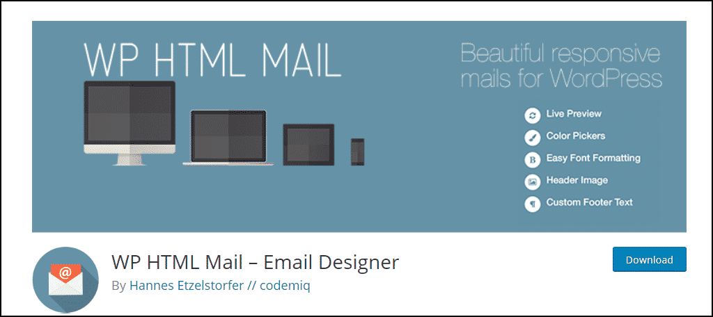 WP HTML Mail