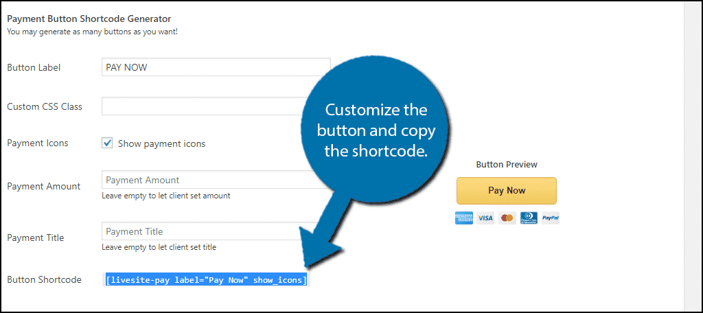 Copy Shortcode