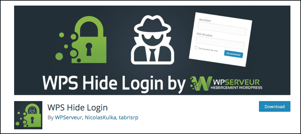 WPS hide login plugin