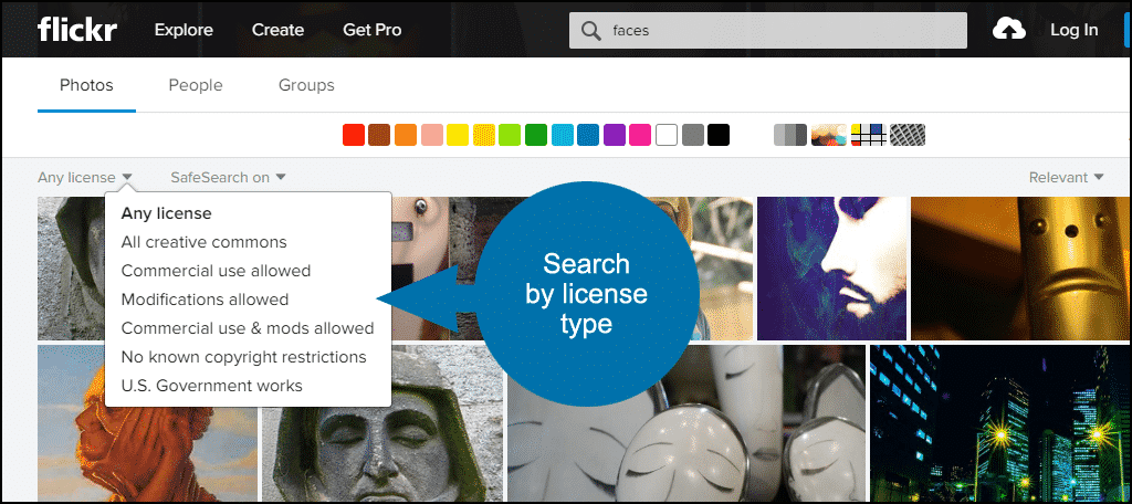 Flickr search