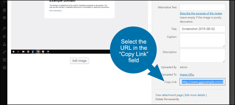 How to Find the URL for any Image Uploaded to WordPress - GreenGeeks