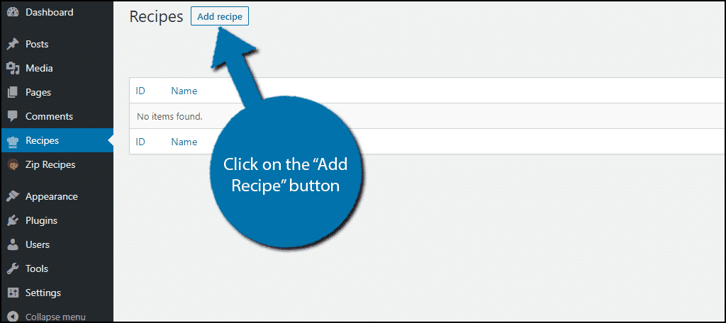 Add Recipes