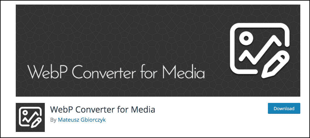 WebP converter for media