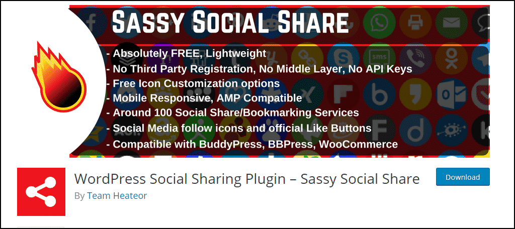 WordPress-Social-Sharing