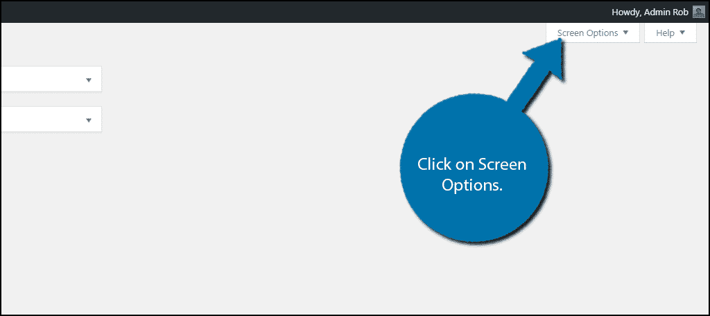 Screen Options
