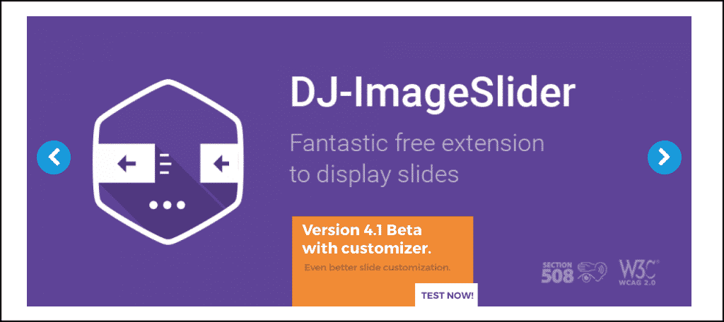 Dj imageslider extension for joomla