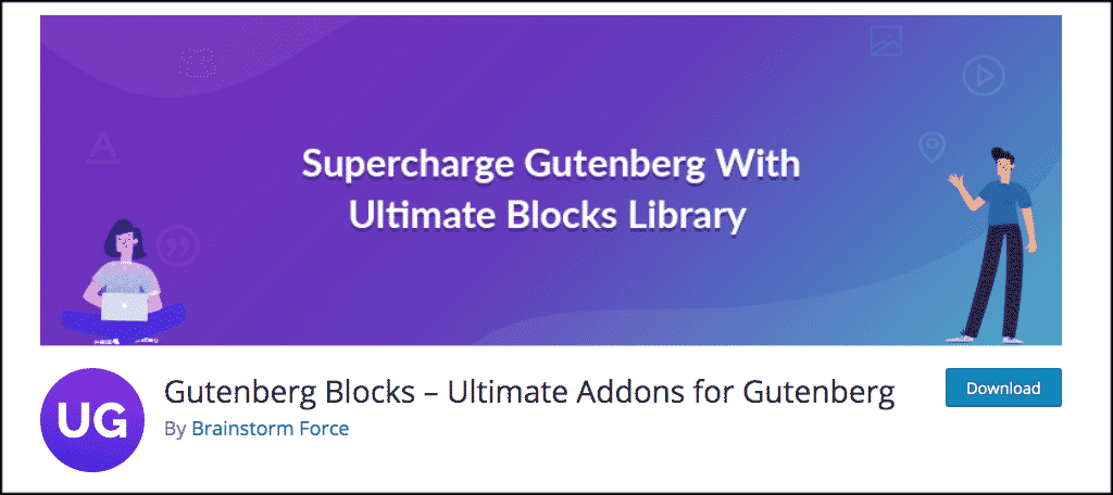 Gutenberg blocks plugin