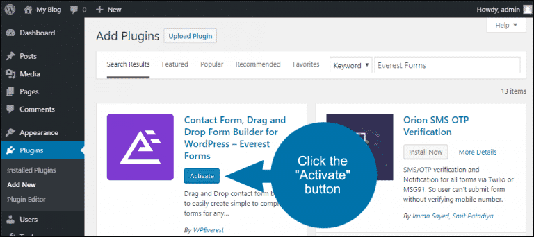 How to Make Forms in WordPress with Everest Forms - GreenGeeks