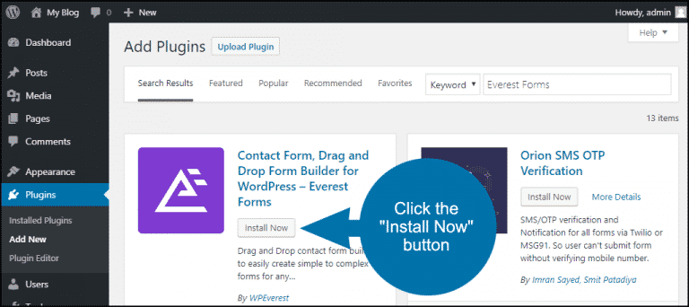 How to Make Forms in WordPress with Everest Forms - GreenGeeks
