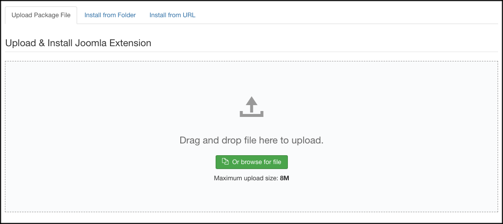 Drag and drop joomla analytics extension