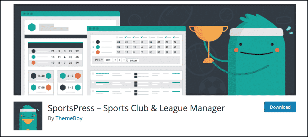 SportsPress plugin