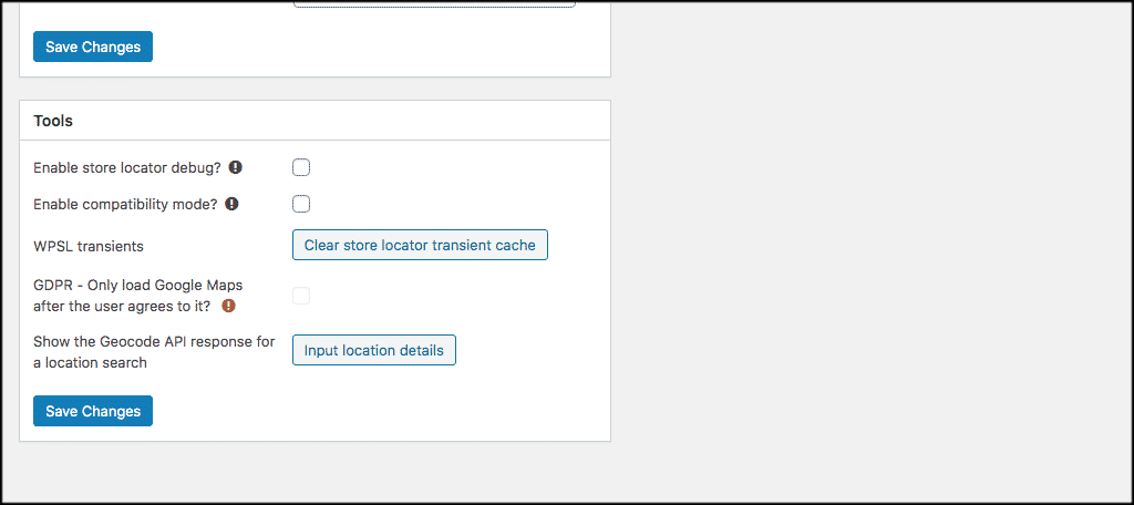 Other tools for wrodpress store locator plugin