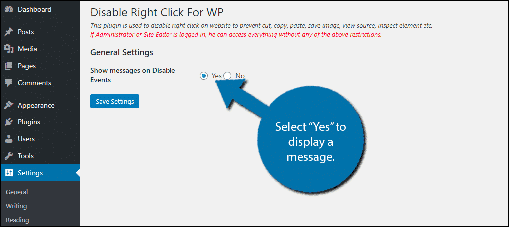 Allow Right Click