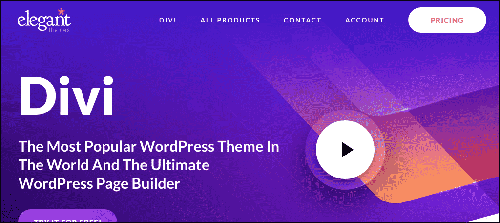 Divi theme