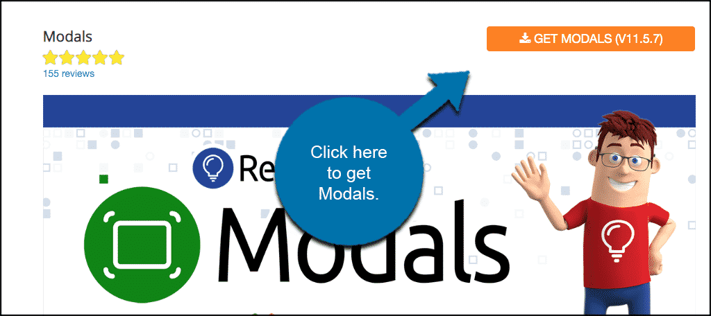 Get Modals Joomla popup extension