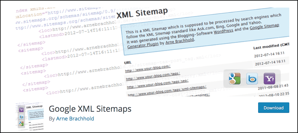 Google xml sitemap plugin for personal website