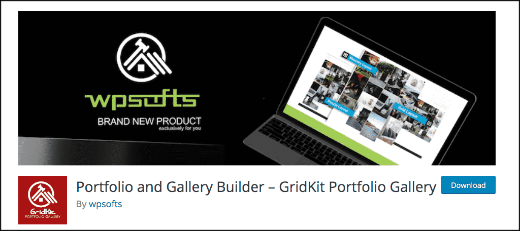 Portfolio gallery builder