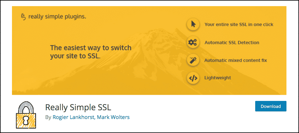 Really simple ssl plugin
