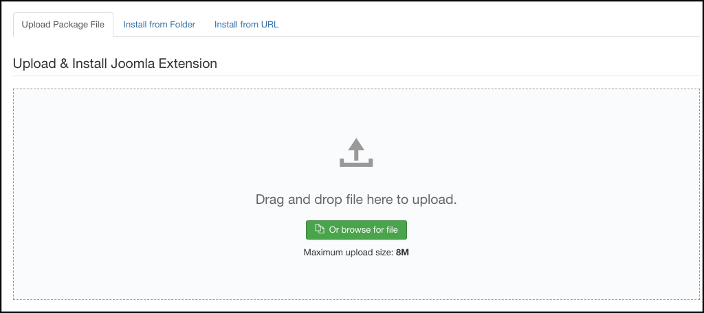 Drag and drop speed up joomla extension