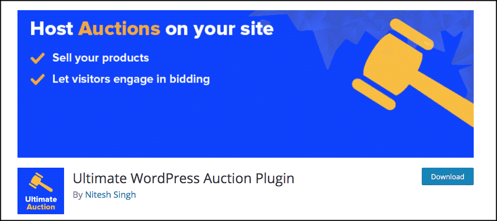 Ultimate WordPress Auction Plugin