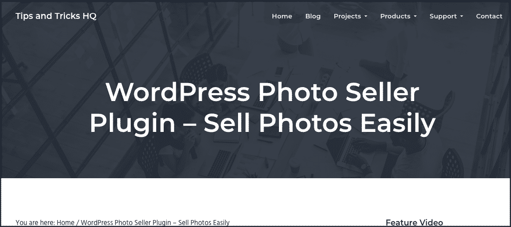 WordPress photo seller plugin