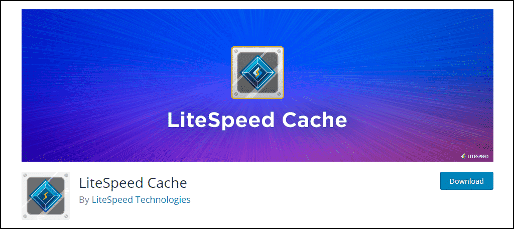 LiteSpeed Cache WordPress plugin