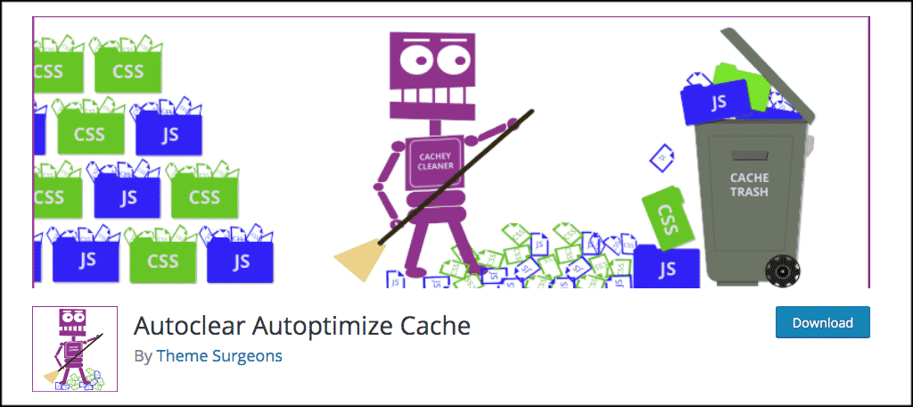 Autoclear Autoptimize Cache Plugin