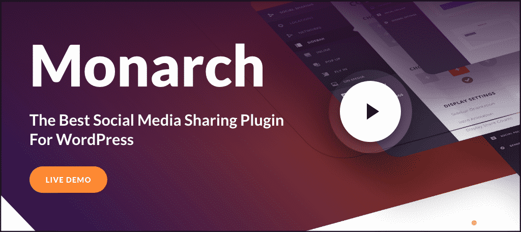 Monarch social sharing plugin