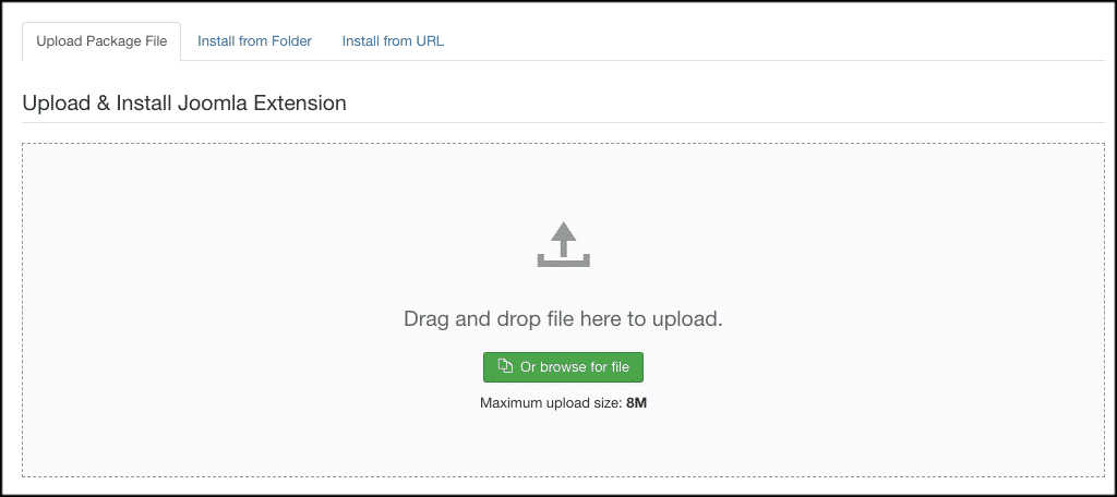 UPlaod extensión de gráfico abierto de 