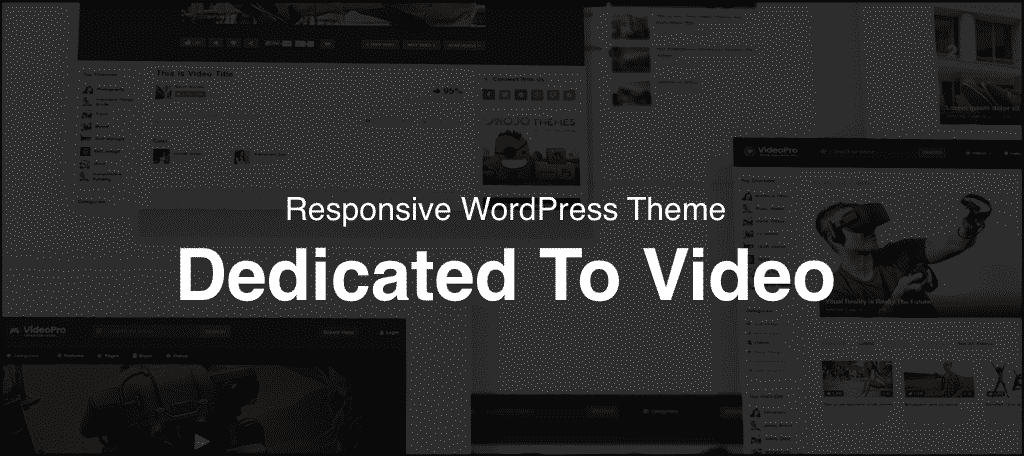 Video Pro WordPress Theme