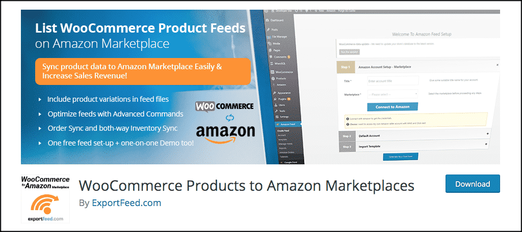 WooCommerce to Amazon integration plugin