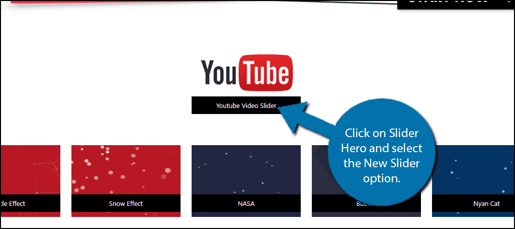 YouTube Video Slider