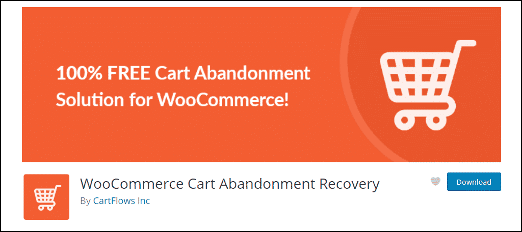 Cart Abandonment Recovery WordPress plugin