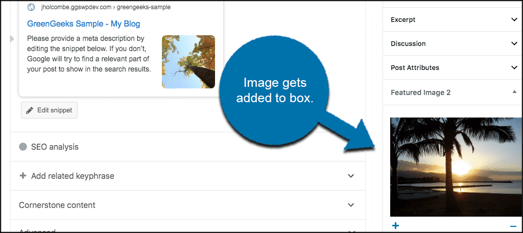 Image gets automatically added