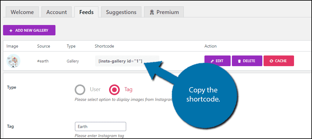 Copy Shortcode