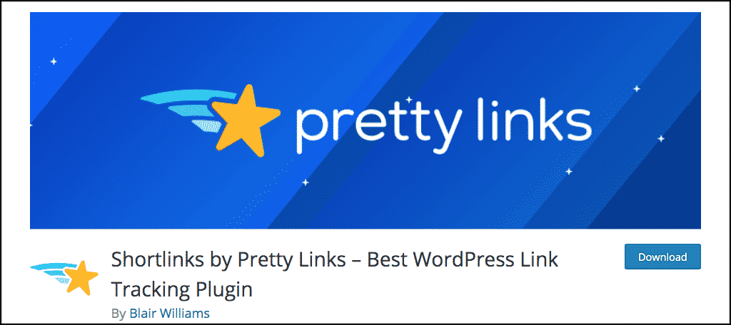 PrettyLinks wordpress plugin