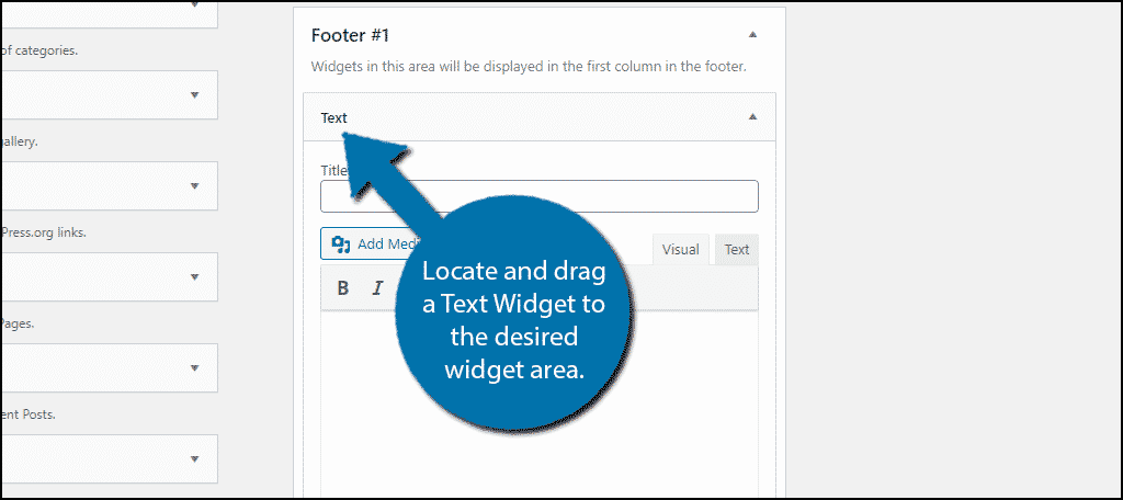 Text Widget