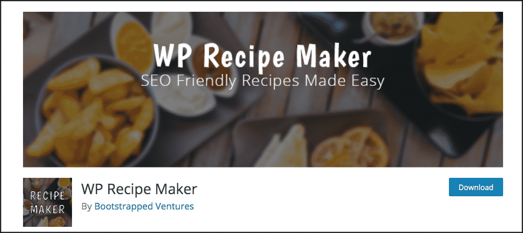 WP Recipe Maker plugin