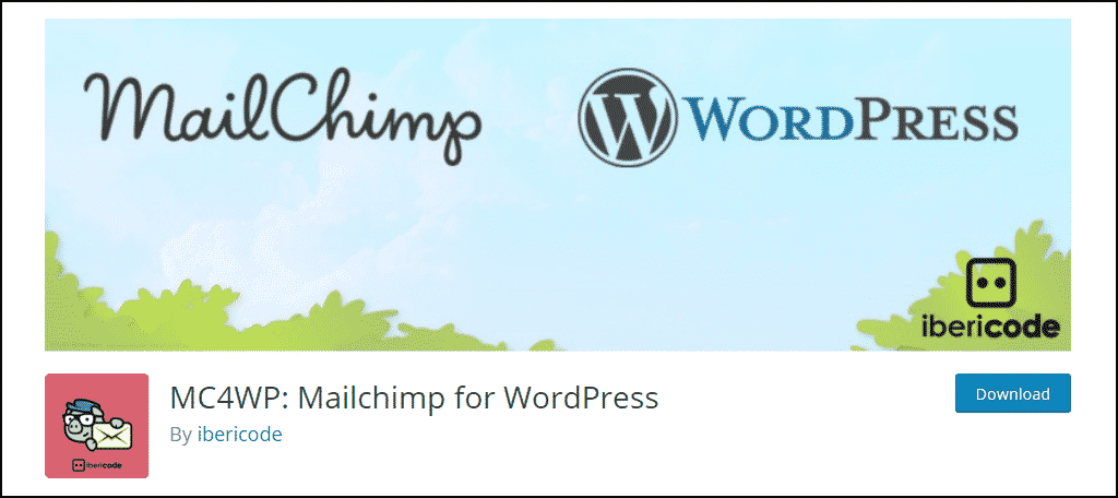 Complemento de Mailchimp para WordPress
