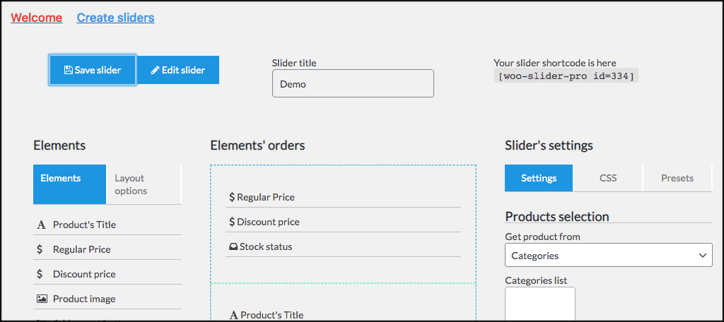 Automatic shortcode