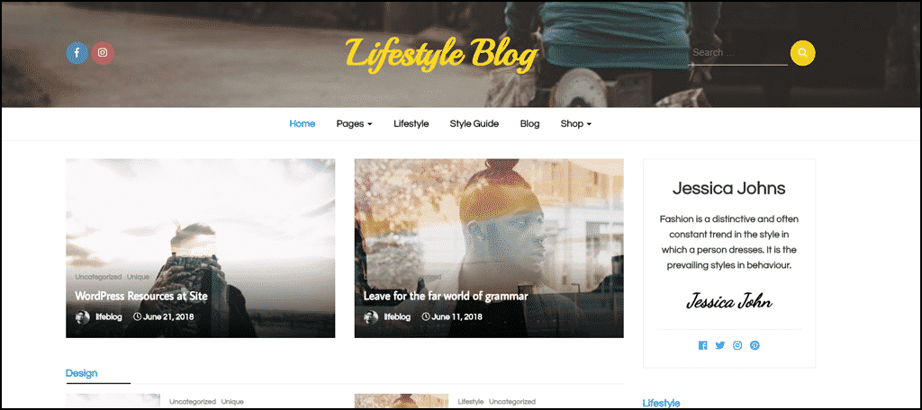 Lifestyle Blog