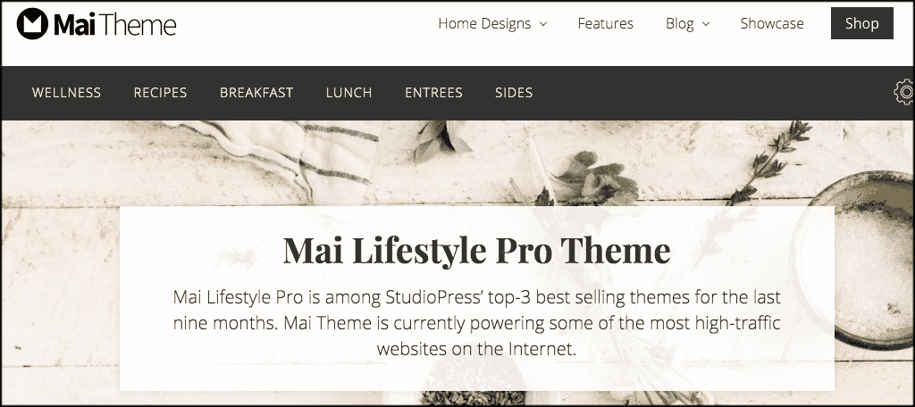 Mai Lifestyle Pro theme