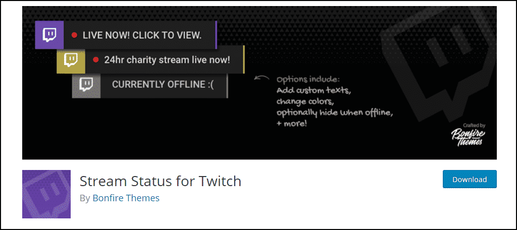 Stream Status