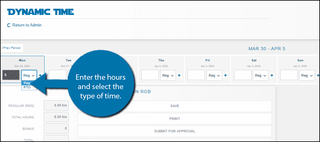 Timecard